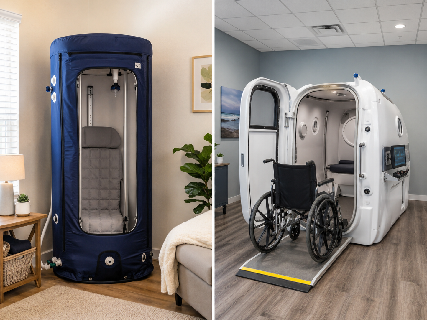 Accessibility and entry designs for MACY-PAN chambers
