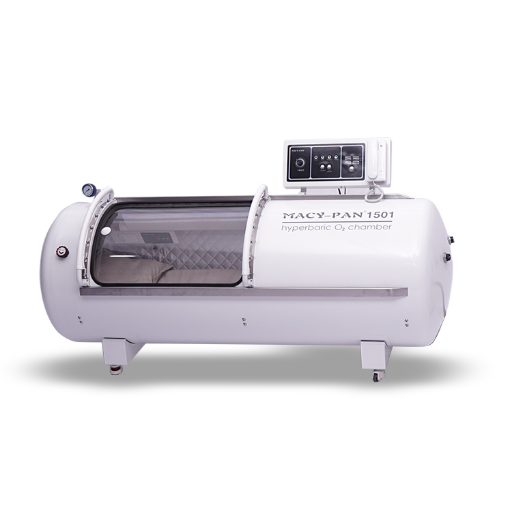 MACY-PAN hard shell hyperbaric chamber with rigid chamber body and medical-grade configuration