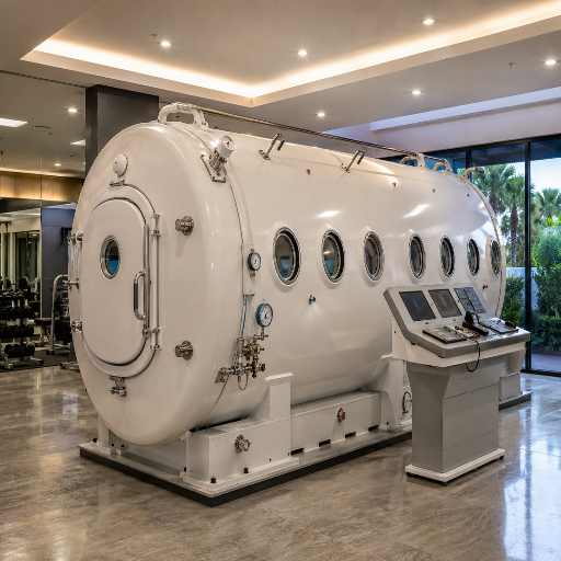 MACY-PAN HE5000 multiplace hyperbaric chamber, 1.6 to 2.0 ATA, 1 to 5 people for team facilities