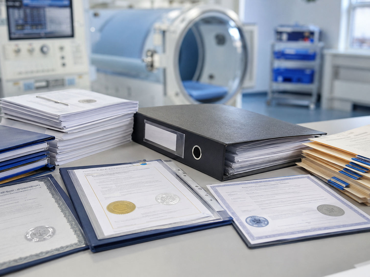 Documented certification chain records for Joint Commission