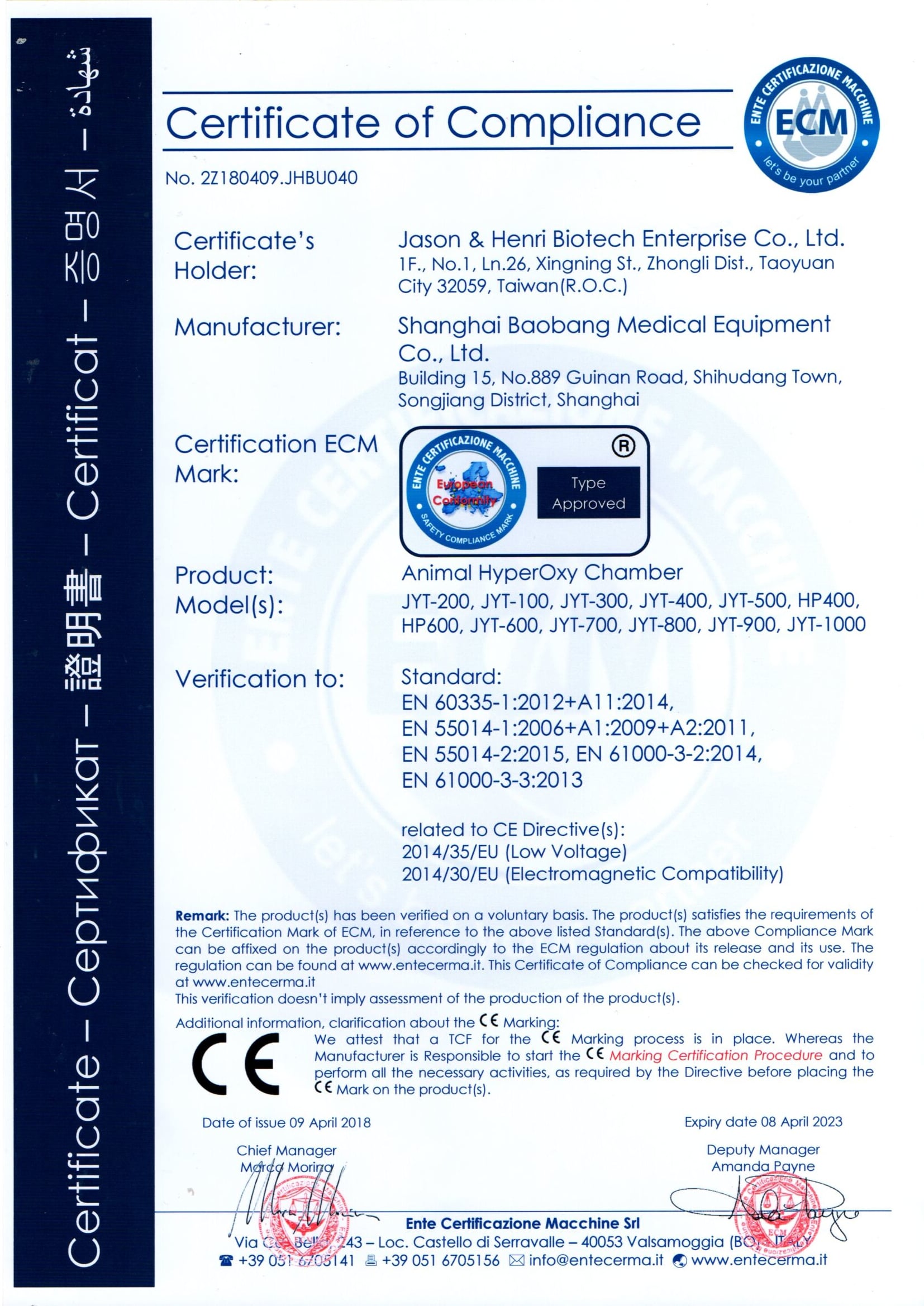 SGS Mechanical Strength Test Certification