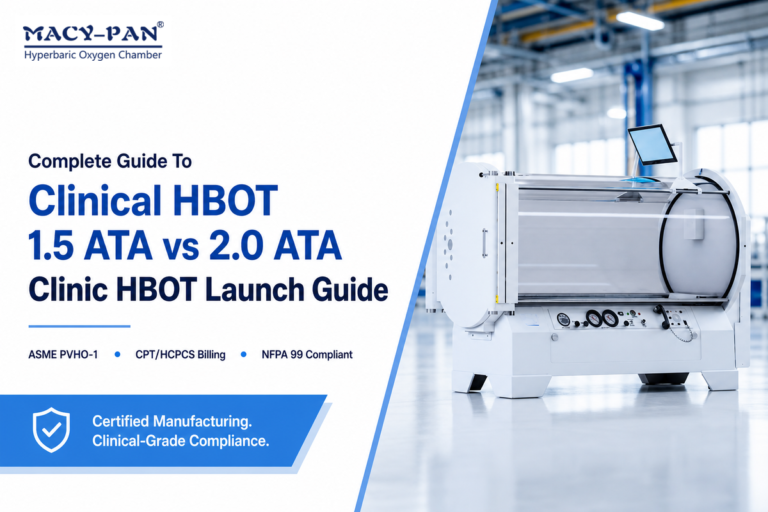 1.5 ATA vs 2.0 ATA Clinical HBOT Guide for Clinics