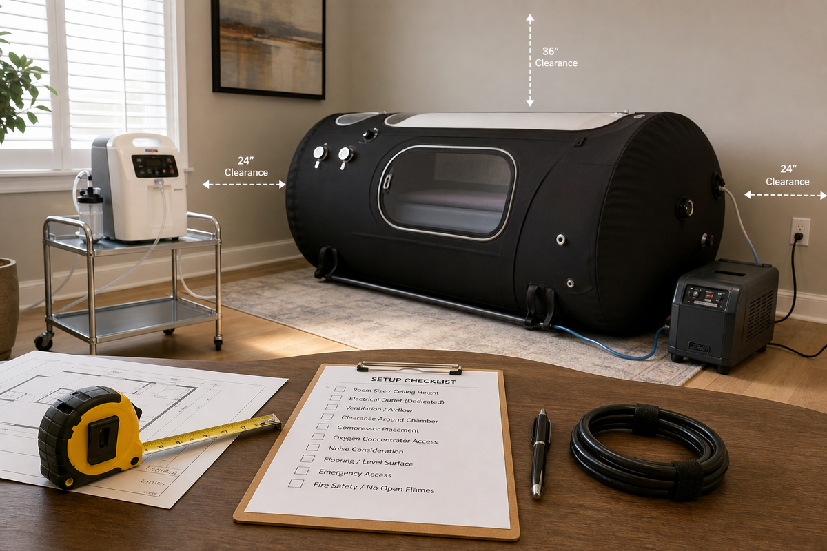 Setting Up a Home Hyperbaric Chamber: Space, Power & Daily Operation — MACY-PAN