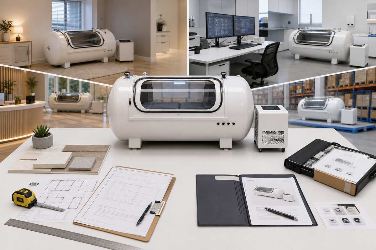 Start with the use case: home, clinic, wellness center, or distributor program — MACY-PAN