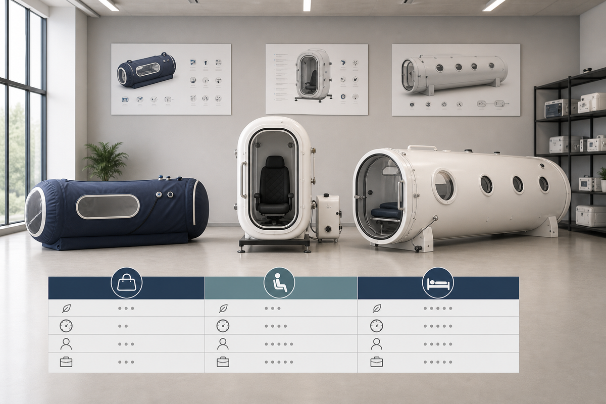 Match chamber type to user count, mobility, and supervision — MACY-PAN