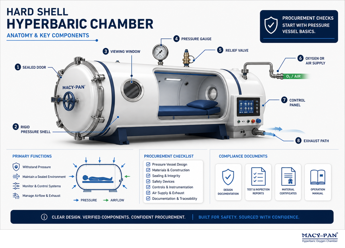 What Is a Hard Shell Hyperbaric Oxygen Chamber? — MACY-PAN