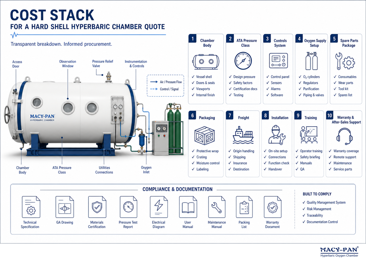 How Much Does a Hard Shell Hyperbaric Chamber Cost? — MACY-PAN