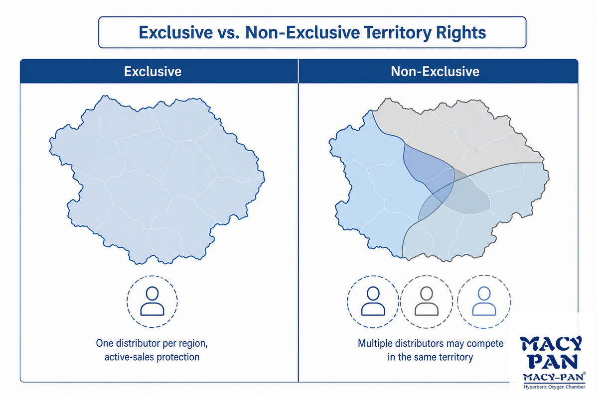 Exclusive vs. Non-Exclusive: How Territory Rights Actually Work — MACY-PAN