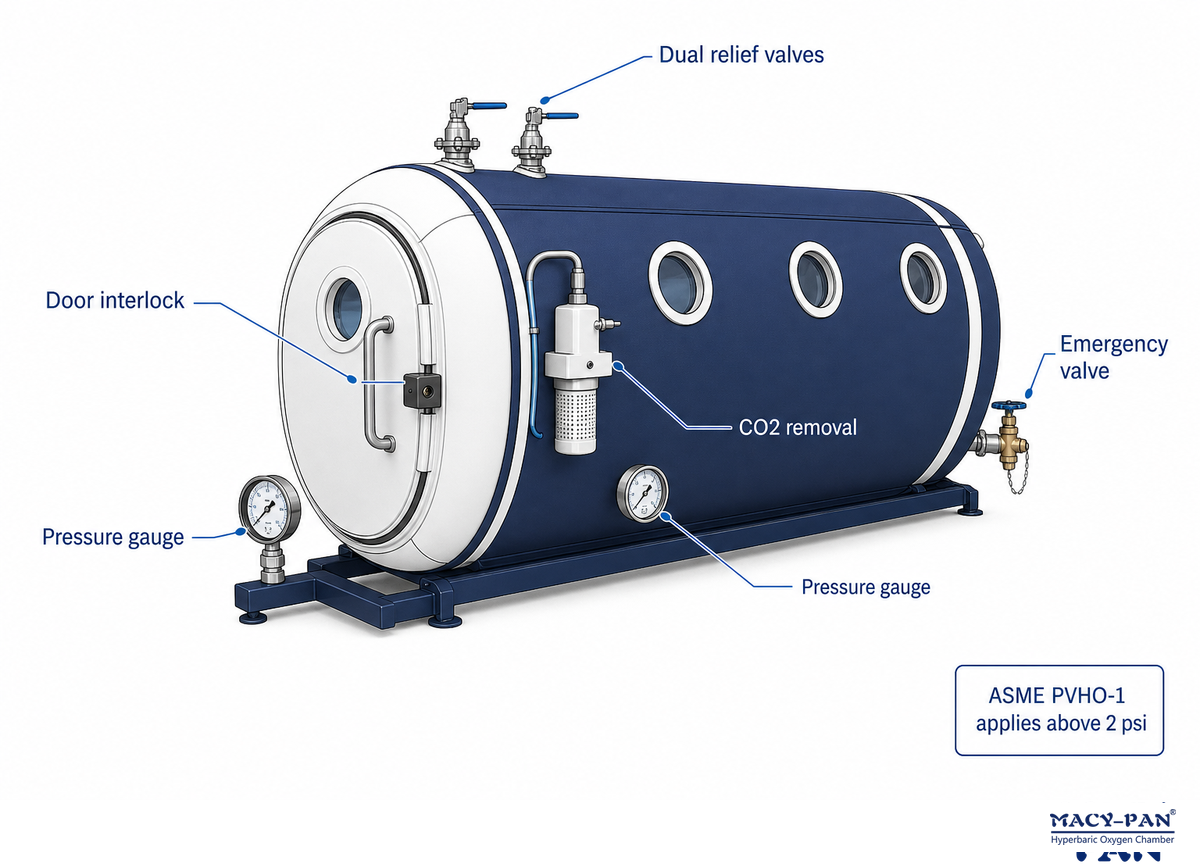 Is a Soft Shell Hyperbaric Chamber Safe? Standards, Devices & Red Flags — MACY-PAN