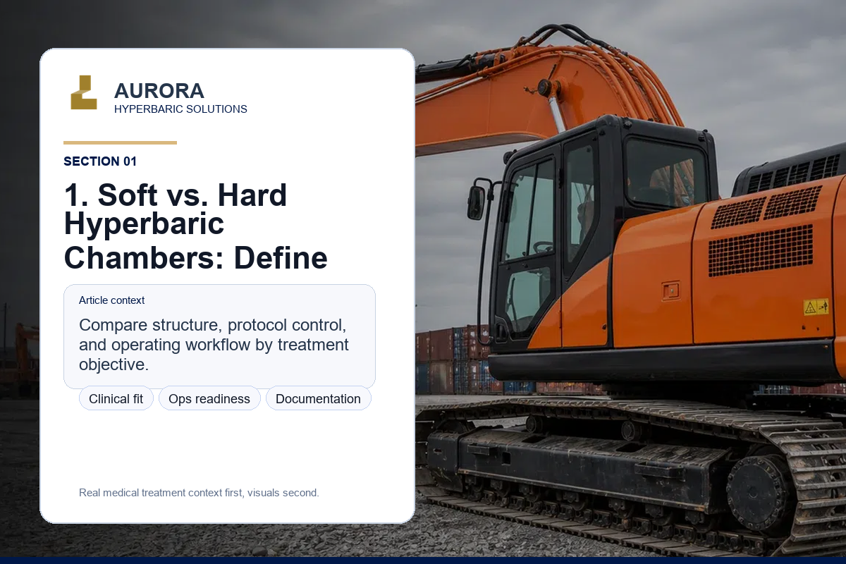 1. Soft vs. Hard Hyperbaric Chambers: Define the Terms Without Trading by Labels