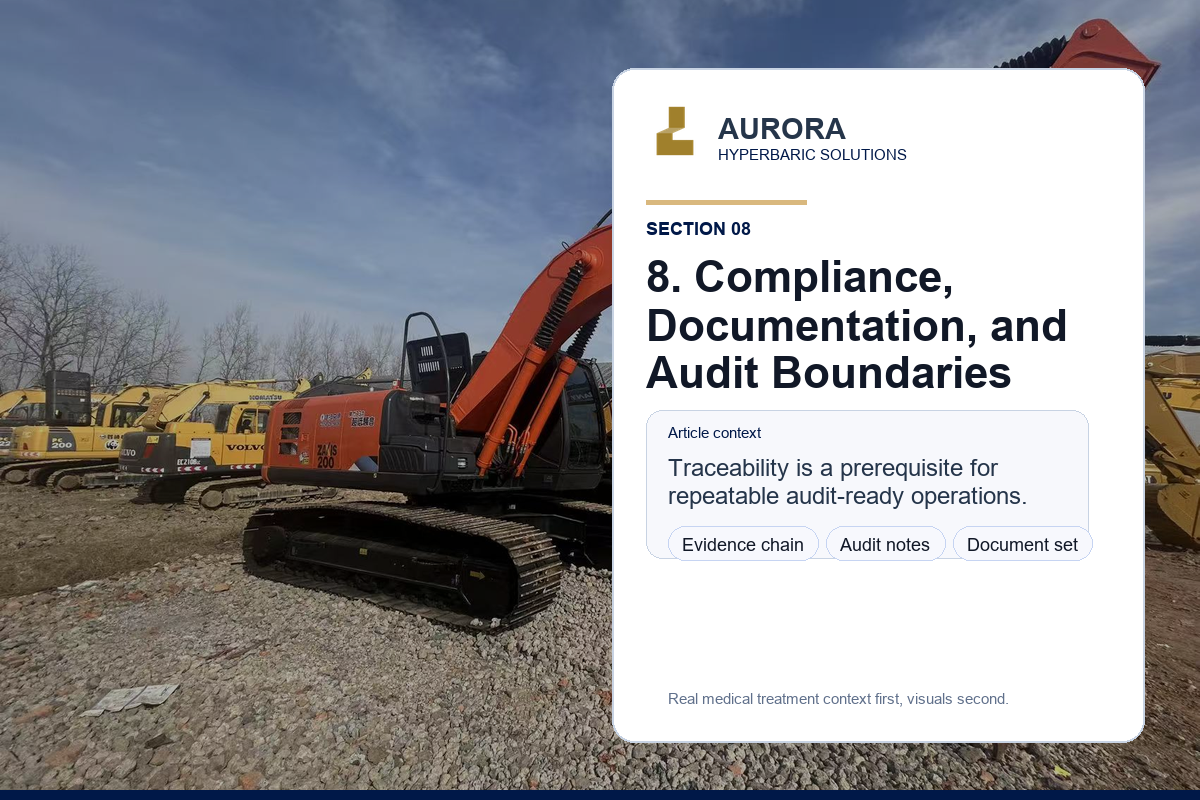 8. Compliance, Documentation, and Audit Boundaries