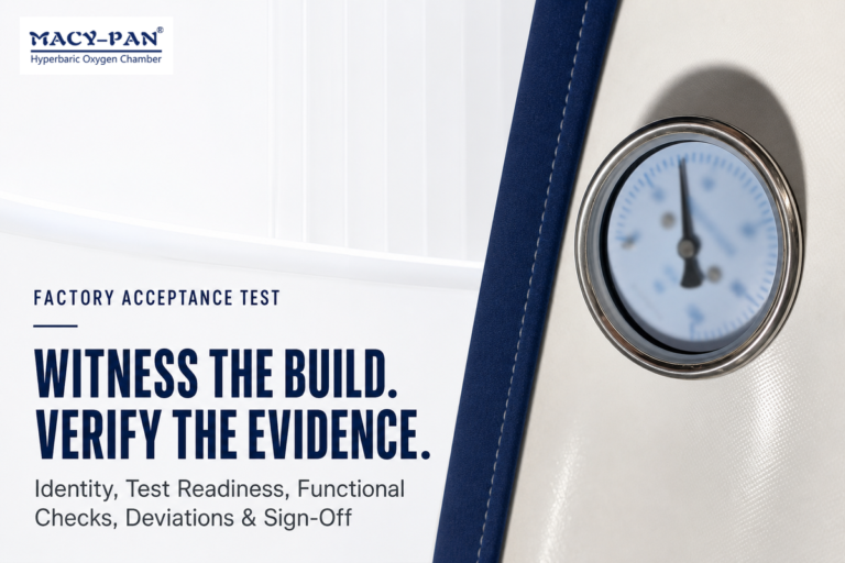 Hyperbaric Chamber Factory Acceptance Test: FAT Template