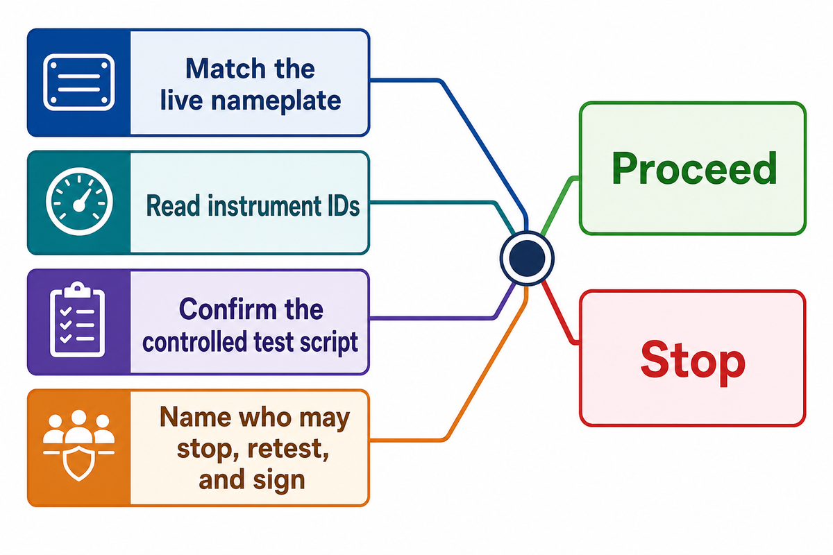 Opening Meeting and Chamber Readiness Checks — MACY-PAN