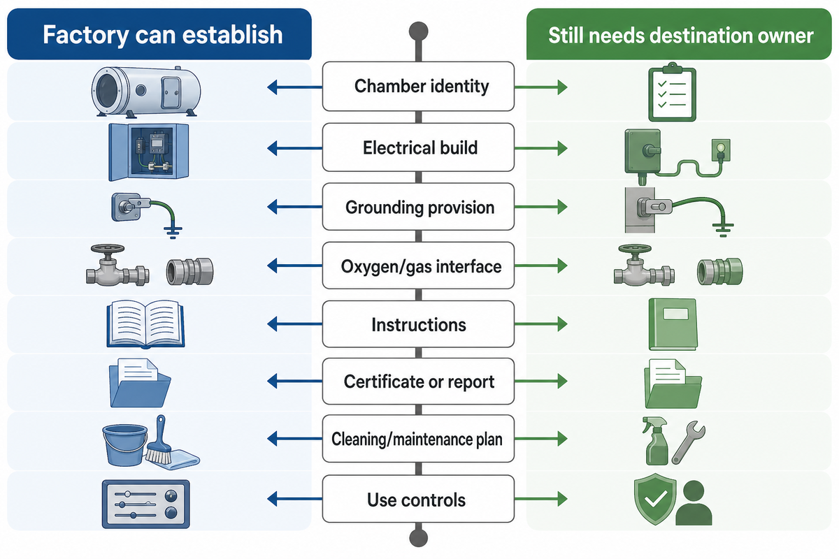 Oxygen, Electrical, Grounding, and Fire-Safety Evidence Within Scope — MACY-PAN