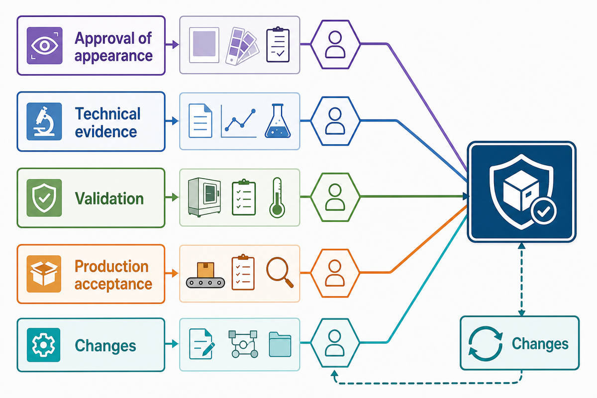 Set Sample, Verification, Acceptance, and Change-Control Gates — MACY-PAN