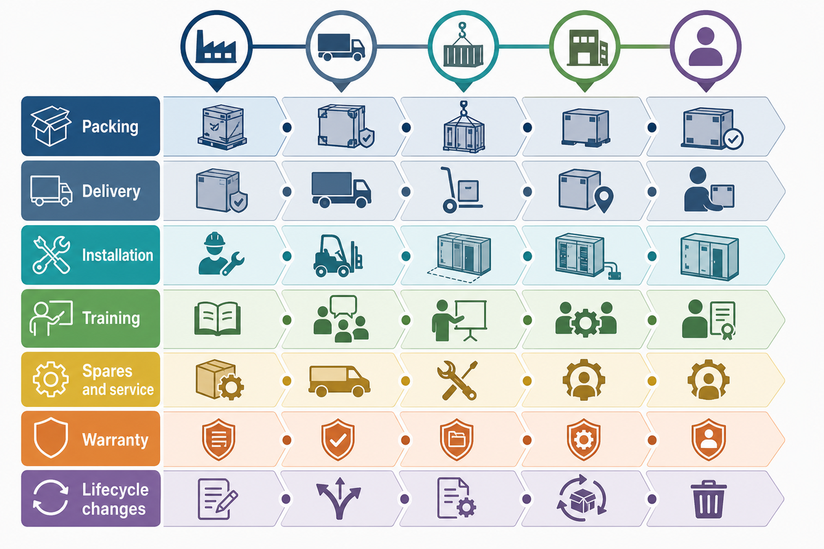 Capture Logistics, Service, and Lifecycle Inputs — MACY-PAN