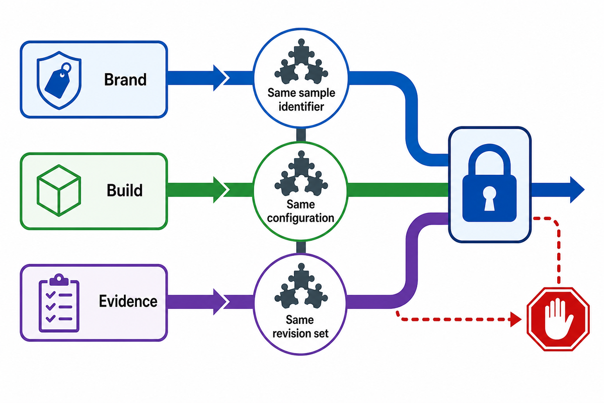 Use the Brand–Build–Evidence Lock Before You Sign — MACY-PAN